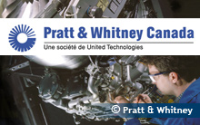 Photo d'un homme qui répare un moteur - Pratt & Whitney Canada