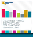 Illustration de la page couverture de l'Étude sur les priorités de développement et de financement des PME au Québec