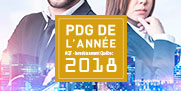 Illustration indiquant : Prix du PDG de l'année AQT-Investissement Québec 2018