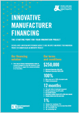 Cover of the PDF document Innovative Manufacturer Financing
