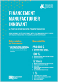 Illustration de la couverture de la publication Financement Manufacturier Innovant