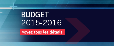 Illustration indiquant Budget 2016-2016. Voyez tous les détails
