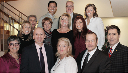 Photo du comité responsable de la campagne d'Entraide 2013 d'Investissement Québec