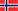 The Norway flag