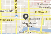 Google map showing the Chicago office.
