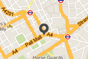 Carte Google du bureau de Londres.