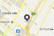 Google map showing the Montréal office.