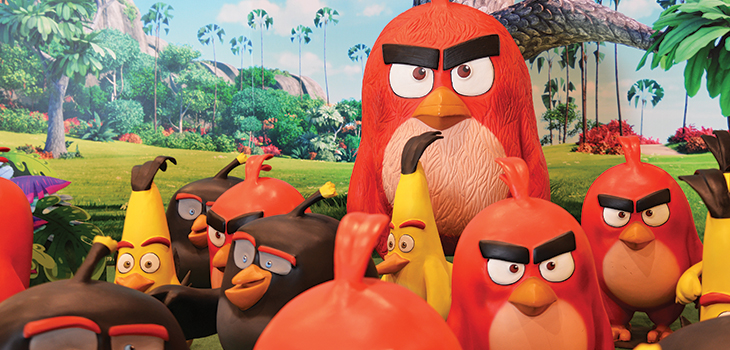 Image tirée du jeu vidéo Angry Birds