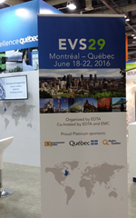 Photo de la bannière de l’événement EVS 29 qui aura lieu à Montréal, en juin 2016.