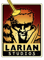 Logo of Larian Studios