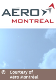 The Aéro Montréal,s logo with the sky in the background, courtesy of Aéro Montréal