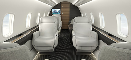 Photo d’un avion Global 7500 de Bombardier, courtoisie de Bombardier inc.