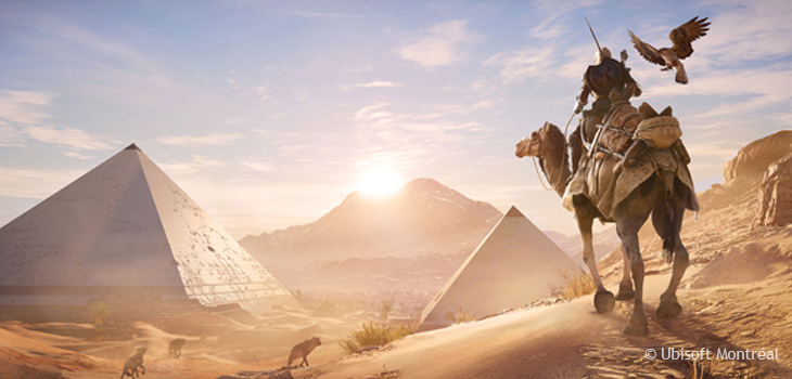 Cover of game Assassin’s Creed Origins by Ubisoft Montréal, courtesy of Ubisoft Montréal