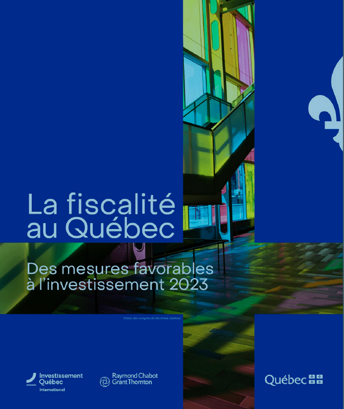 Illustration de la couverture du document La fiscalité au Québec 2023