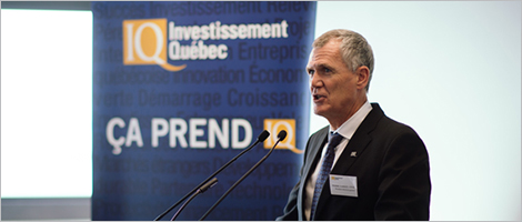 Allocution de Pierre Gabriel Côté, PDG d’Investissement Québec