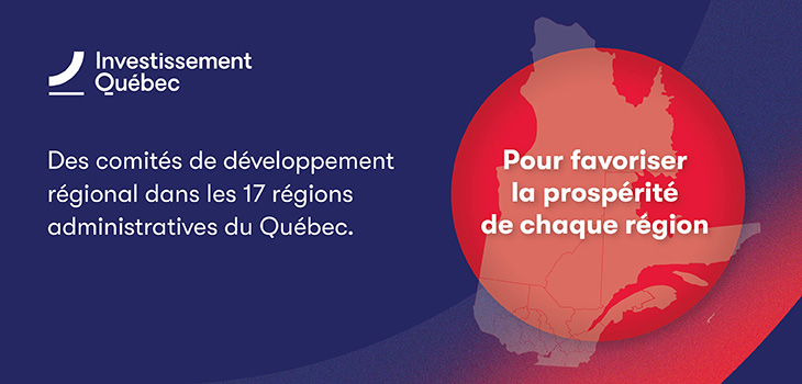 Bannière d'Investissement Québec
