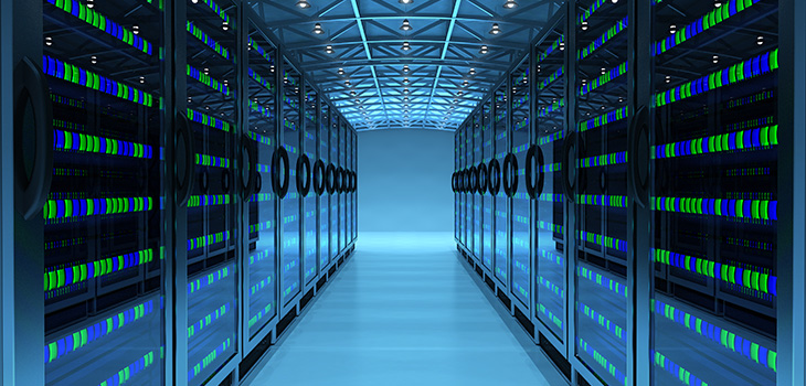 Photo of a data centre