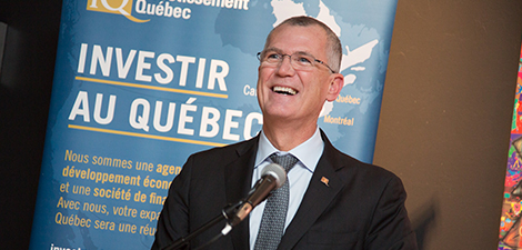 Photo de la tournée de Pierre Gabriel Côté à Québec
