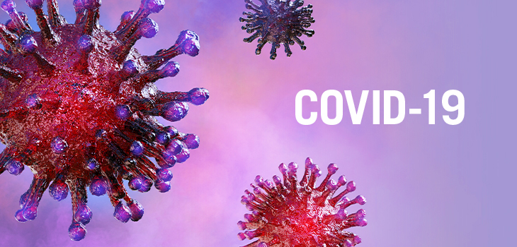 Illustration du virus COVID-19