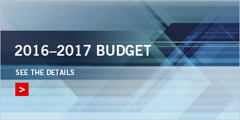 Image indicating 2016-2017 Budget. See the details.