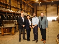 Sylvain Larivière, Bicha Ngo, Jonathan Lévesque et Jean-Philippe Ménard